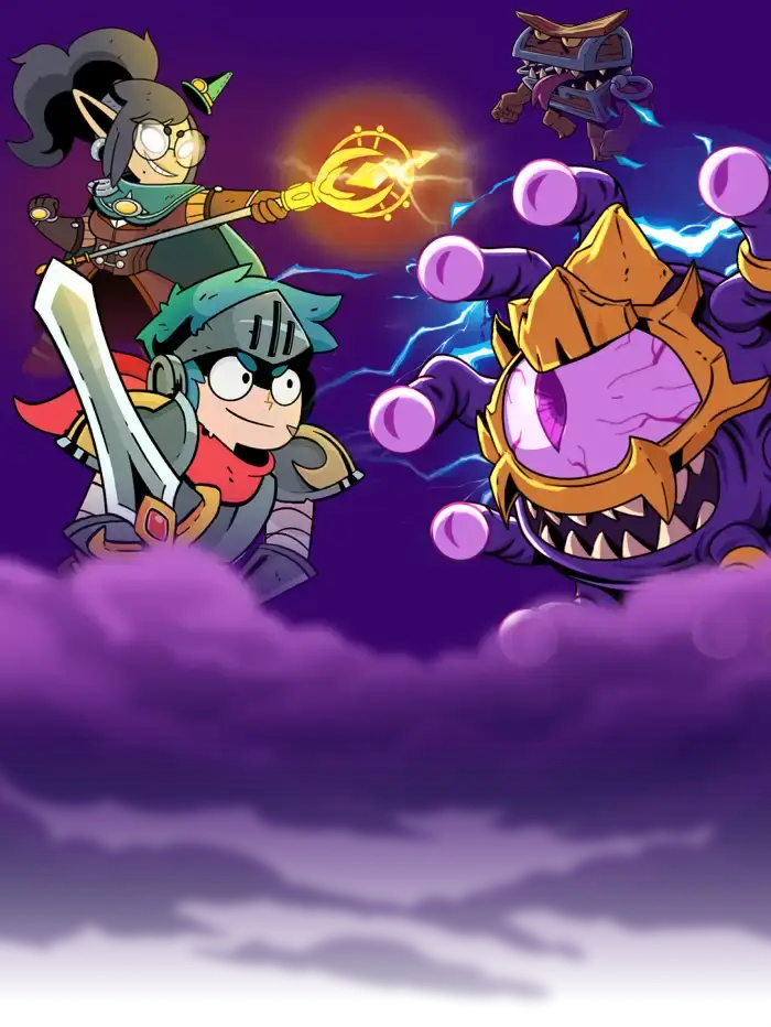 Guardians Battle Roguelike Card Game Hero Banner Artwork Mobile