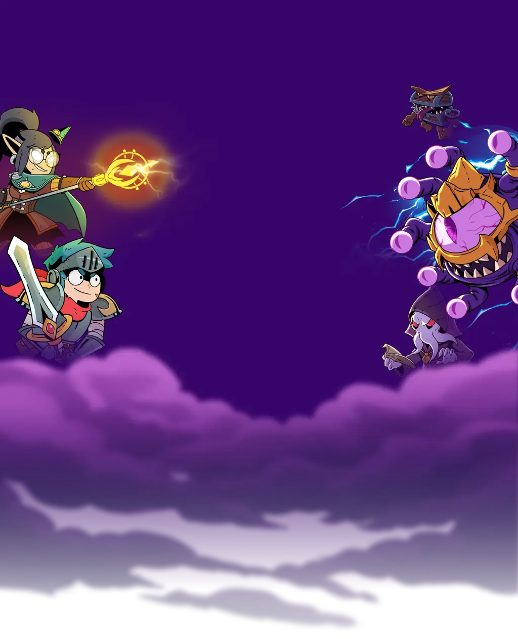 Guardians Battle Roguelike Card Game Hero Banner Artwork Tablet